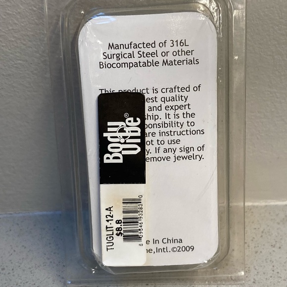 BODY VIBE👂🏼 1/2”g Sparkle Acrylic Tapers - Picture 5 of 6